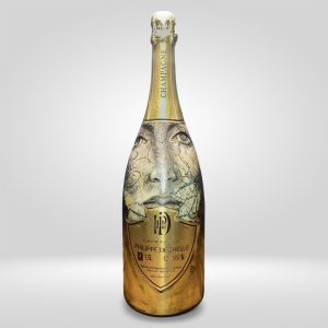 Champagne Magnum decorata a mano DECHELLE [CXT25 Asta Benefica - pezzo unico]